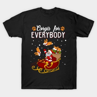 Corgis For Everybody Christmas Sweater T-Shirt